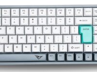 Alcatroz Tetriz Air 3 Wireless Keyboard 2.4G+BT Winter White