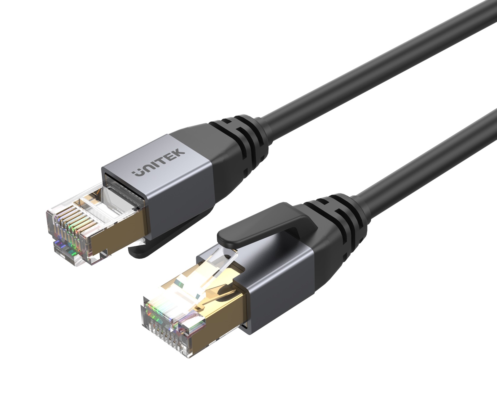 Unitek Network Patch Cable CAT8 Black 2.0m C18149A-2M