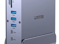 Unitek D1135A 15in1 USB-C Hub Supports Macbook M1 Triple 4K Displays PD100W Dual Card Readers