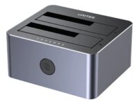 Unitek SATA6G Dual Bay HDD Docking Station Alum Black Y-3026