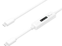 j5create Charging Cable USB-C to USB-C with OLED Dynamic Power Meter 100W JUCP14