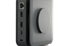 j5create Dock USB-C Dual Display 4K MST MacBookM3 HDMI/RJ45/SD/USB/PD + Wireless Charger JCD3199