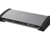 j5create Thunderbolt 4 Intel Certified 30Gbps Docking Station 11-in-1 4K Dual Display with 135W PSU JTD562