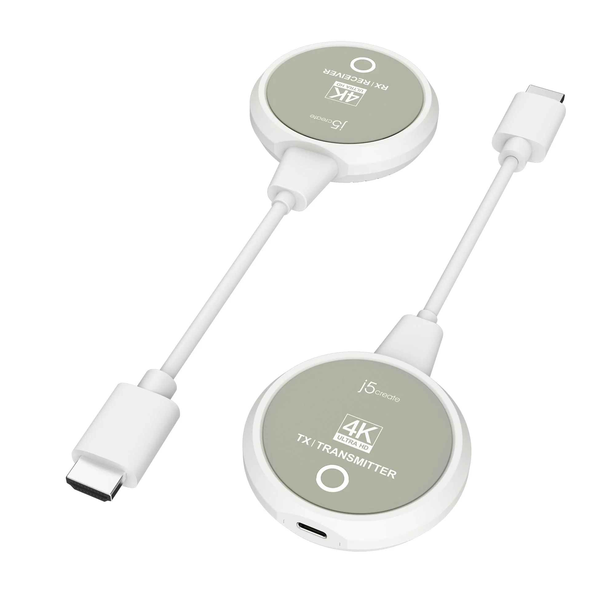 j5create JVAW75 Wireless HDMI Screencast Display Transmitter & Receiver 4K30Hz Supports Miracast
