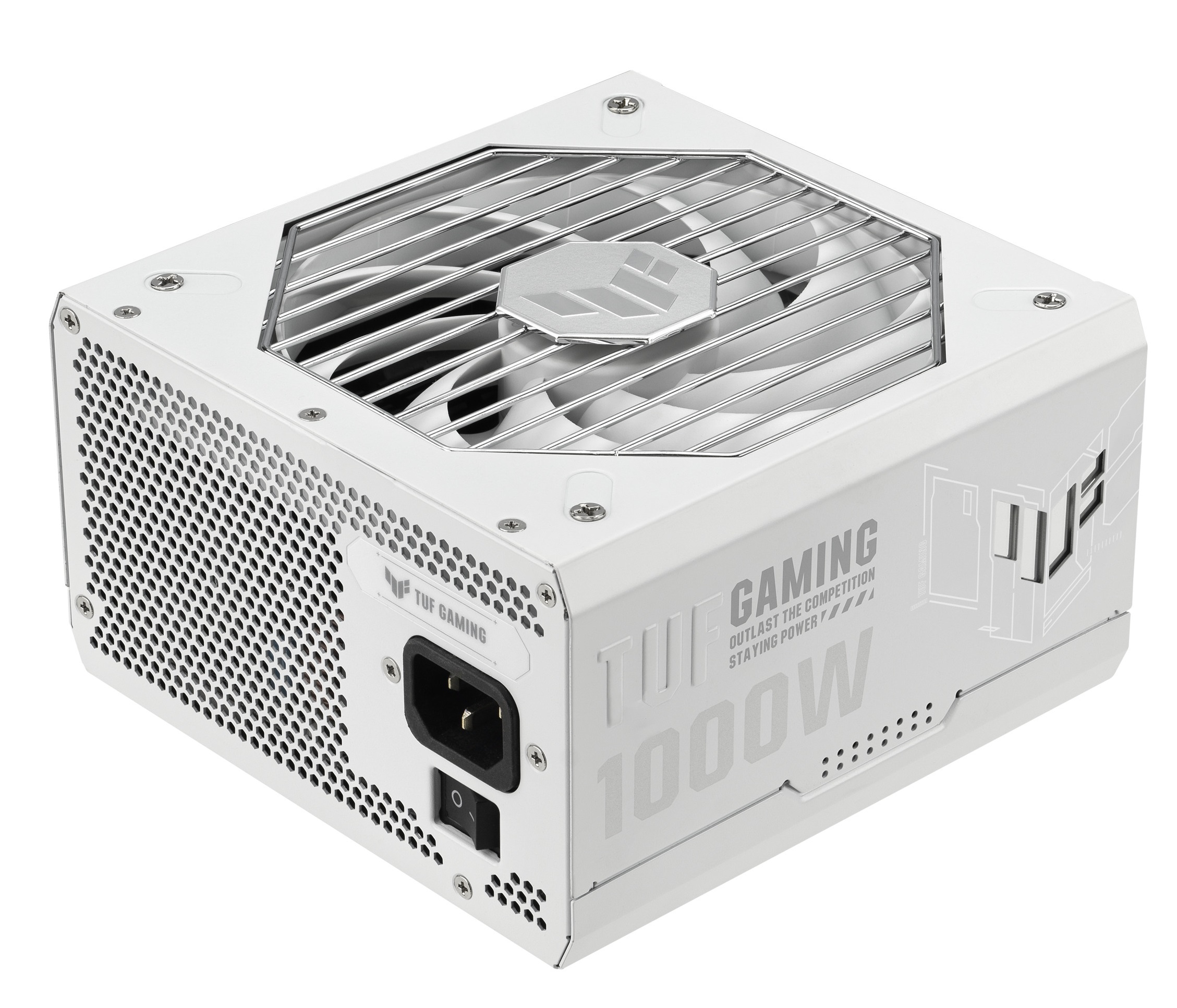 ASUS Power Supply TUF Gaming 80 PLUS Gold Fully Modular ATX 3.0 PCIe 5.1 Military Grade 1000W Gold White