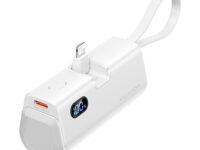Vention Powerbank 4800mAh 22.5W Foldable Lightning White FHRW0