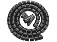 Unitek Cable Organizer Spiral Wrap with Clamp 22 mm 5.0m OT1102ABK-5M