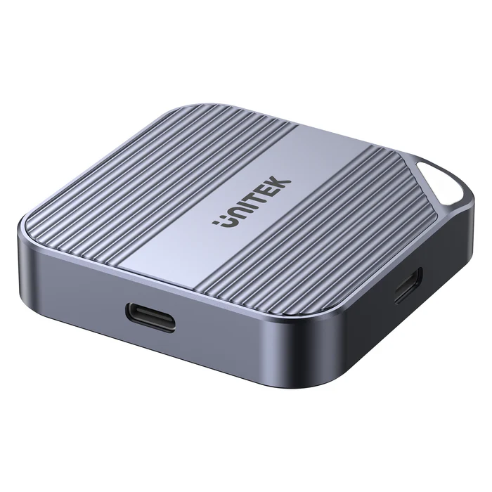 Unitek S1244A USB-C NVME/PCIe M2 2230 Magnetic SSD Enclosure 10Gbps PD100W (Attach Magnetically on the back of Smartphone)