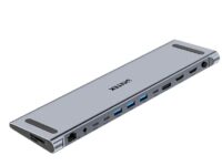 Unitek D1106A USB-C Docking Station & 2-Port KVM 10Gbps Triple Display (Connect 2 PCs to 3 Monitors)