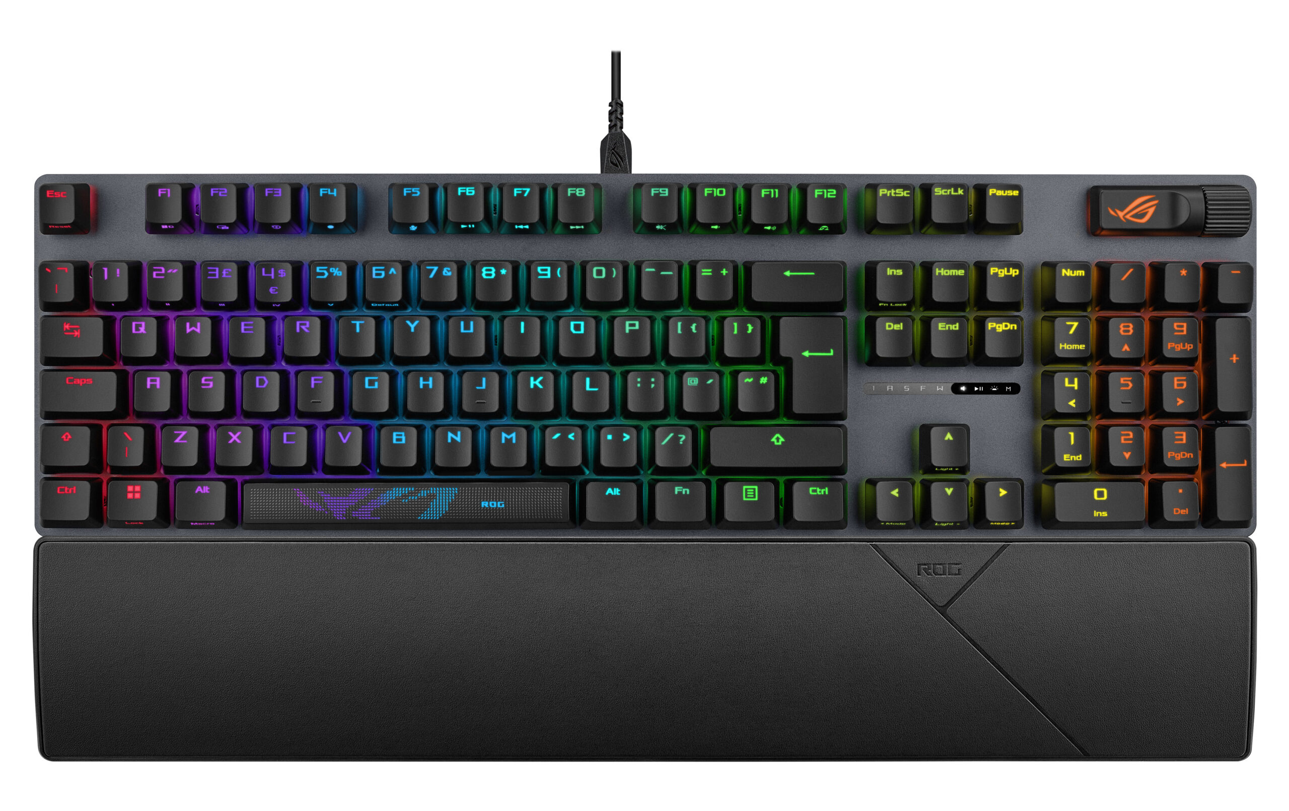 ASUS Gaming Keyboard Mechanical Wired Wrist Rest RGB ROG STRIX SCOPE II X/NXSWV2