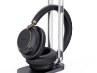 Yealink Headset Wireless Bluetooth ANC Over-Ear with B/T Dongle & Charging Stand BH76 Plus Teams