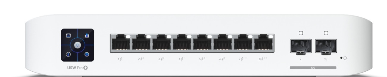 Ubiquiti UniFi Switch Pro 8 PoE Gigabit 8-Ports PoE USW-PRO-8-POE(120W)