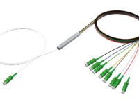 Opton PLC Fiber Splitter 1x8 SM LC/APC SteelBox 1m