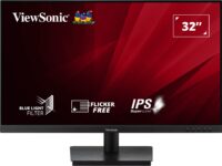 Viewsonic Monitor VA 32" 2K IPS 75Hz HDR10 with Dual HDMI/DisplayPort & Speakers VA3209-2K-MHD