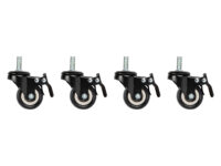 Lanberg Wall Rack Castors with Thread & Brakes for Lanberg Racks (Set of 4)