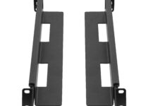 Lanberg Rail Kit Sliding Adjustable 397-680mm for 19" Rack Cabinet 90kg Black