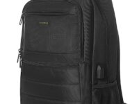 Vention Backpack 15.6'' Water-Repellent USB Charge & Lock Black KRKB0