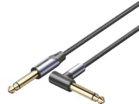 Vention AUDIO 6.3mm M-M Braided Cable Right Angle 5.0m BKEHJ
