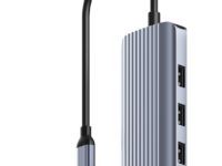 Cudy Hub USB-C 1xHDMI 4K60Hz/GigabitLan/PD100W/3xUSB-A/1xUSB-C UH606