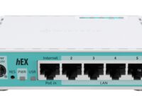 MikroTik Router Wired hEX 5xGbE/PoE In/USB 512MB E50UG