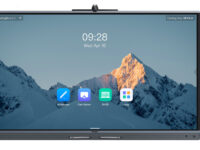Yealink Interactive Display MeetingBoard C 65" 4K Android 15 GooglePlay BYOM Video Conferencing 50MP AI Camera 8-Mic Array MB65C-EDLA