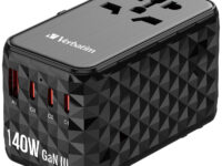Verbatim Charger Travel Adapter World to World GAN III 140W 2xC 2xA UTA-10