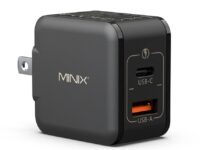 MINIX GaN Wall Charger Multi Adaptor 33W 1xUSB-C 1xUSB-A P1 Mini