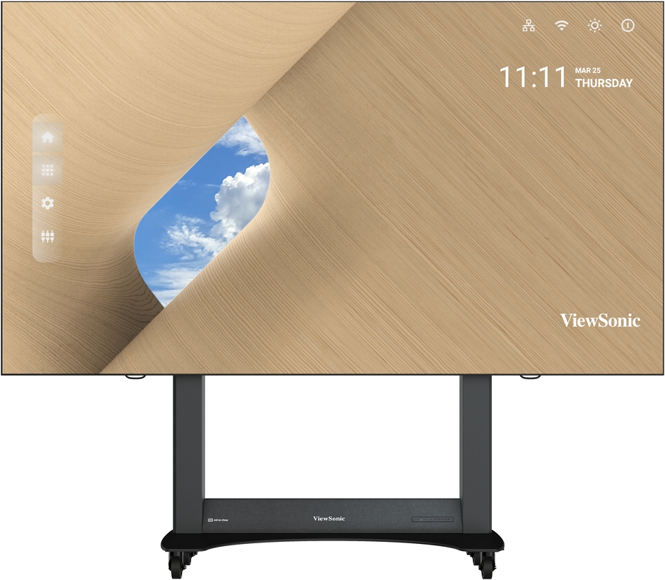 Viewsonic Foldable LED Display 138" with Motorized Trolley LDS138-151