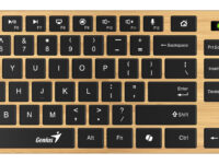 Genius Keyboard Wireless & BT AI Hot Keys Nordic Pine Style SlimStar 7250BT