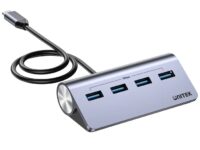 Unitek USB-C Hub 4xUSB-A 5Gbps & USB-C Power Port & 80cm Cable H1337B