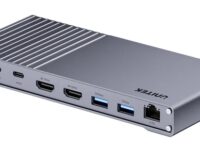 Unitek USB-C Hub Docking Station USB4 40Gbps Triple 4K Display & 2.5G Lan with 120W PSU D1117A