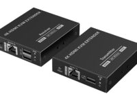Lenkeng KVM HDMI Extender over Ethernet 4K60Hz 70m Loop POC LKV565KVM-P