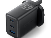 Vention Charger Wall GaN 65W 2xUSBC 1xUSBA Black FERB0-UK