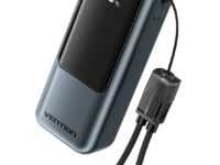 Vention Powerbank 10000mAh 22.5W Built-in USB-C Lanyard + Display FKOH0