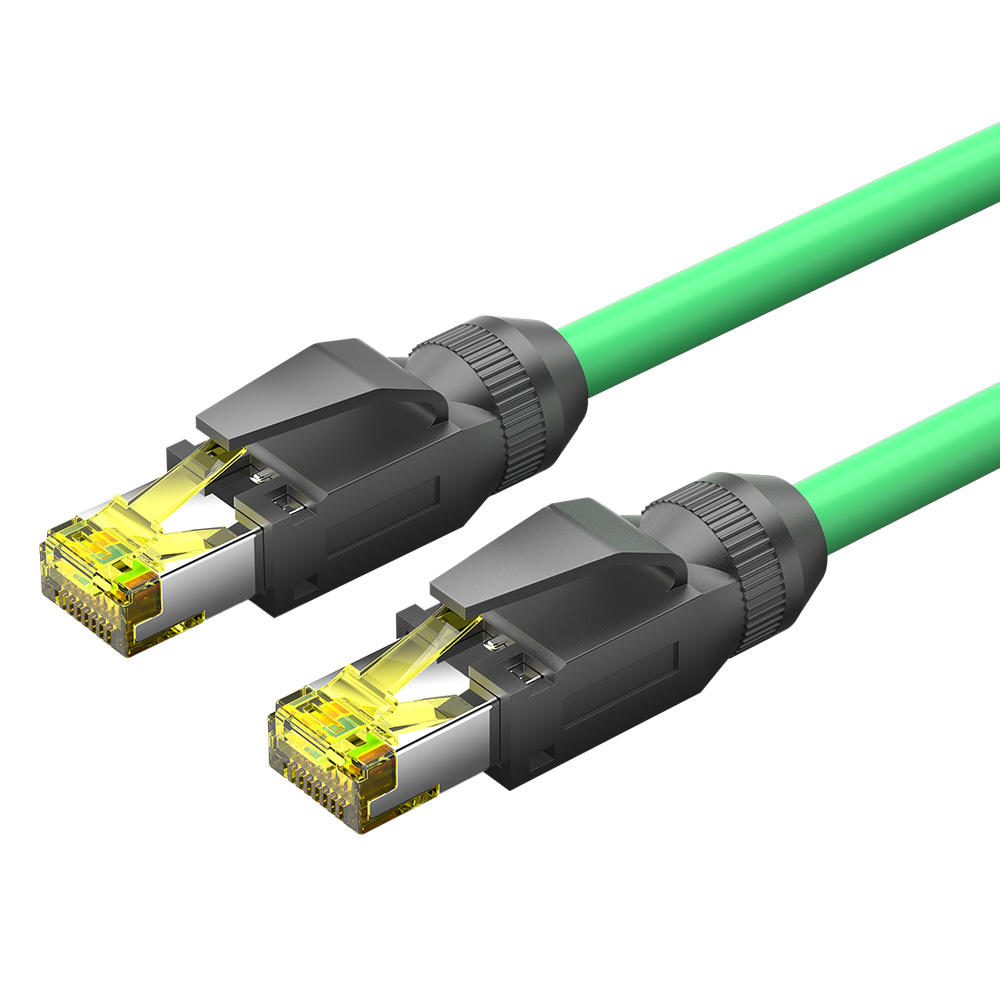 Vention NETWORK Cable CAT6A SFTP Anti-Vibration Industrial Flexible 1.5m IBYGG