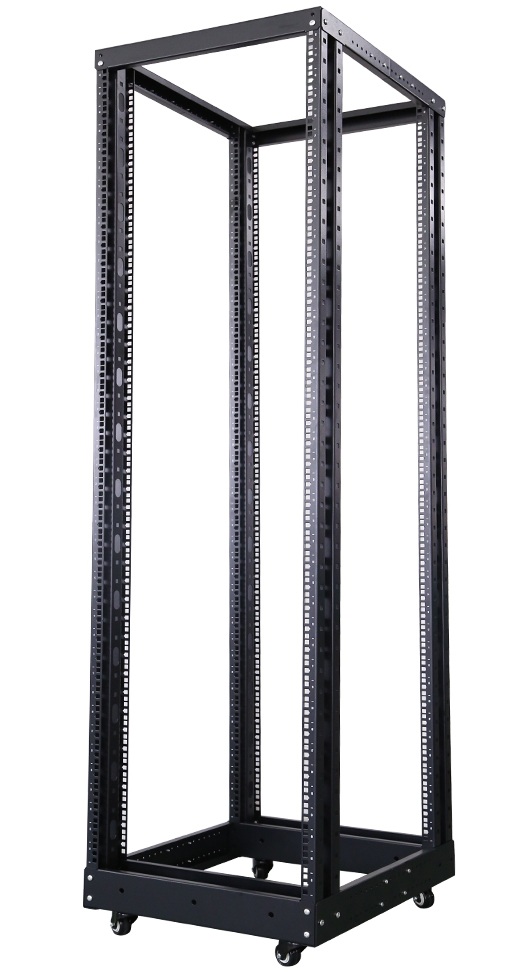 NETPRO 19" Open Rack Cabinet 42U with Adjustable Depth 600-1000mm NP-OR-42U60100 (not asembled)