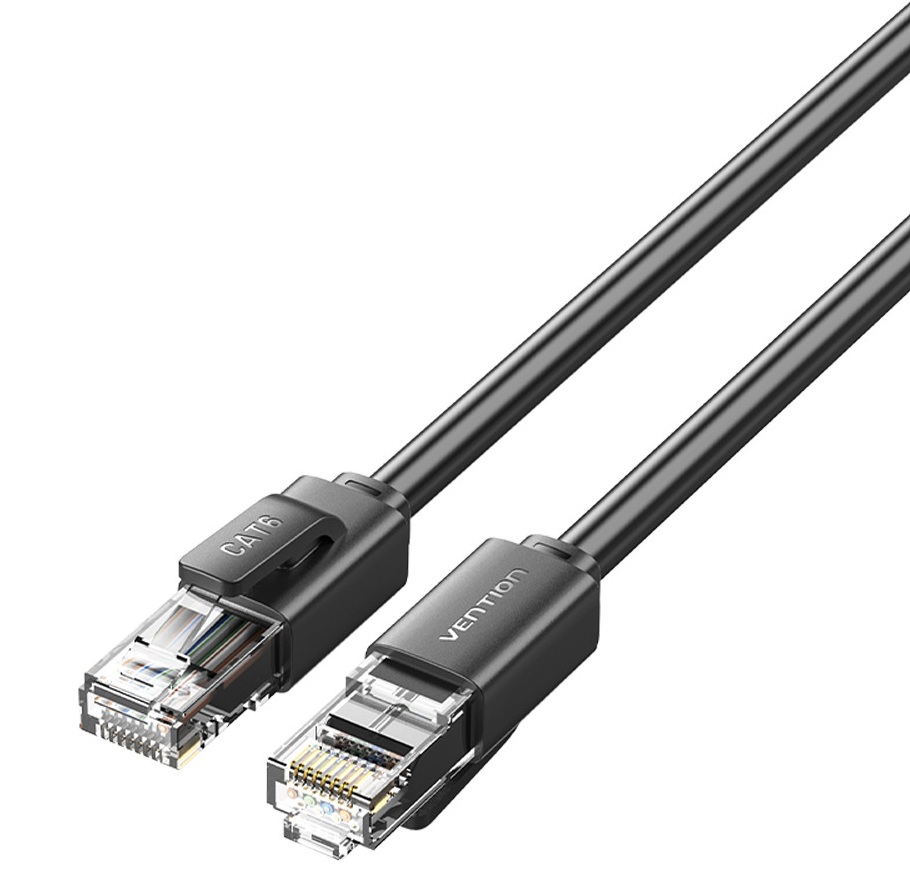 Vention NETWORK Cable CAT6 UTP 8.0m Black IBRBK