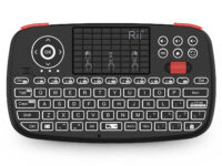 Rii Mini Keyboard Wireless 2.4GHz & Bluetooth with Touchpad