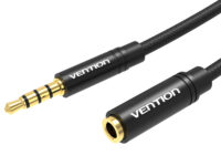 Vention AUDIO 3.5mm M-F Extension Cable Metal & Braided 2.0m BHBBH
