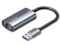 Vention Converter USB-A to Gigabit LAN Aluminium Grey CEZHB