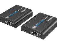 Lenkeng KVM HDMI Extender over IP 1G 4K60Hz 120m & Touch Screen Control LKV473KVM-M5.0