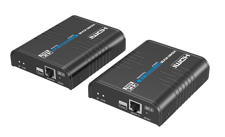 Lenkeng KVM HDMI Extender over IP 1G 4K60Hz 120m & Touch Screen Control LKV473KVM-M5.0