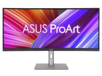 ASUS Monitor ProArt 34" UWQHD 60Hz IPS Curved 3800R ProColor USB Hub USB-C PD 96W DP Daisy-Chain RJ45 PA34VCNV