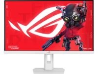 ASUS Monitor ROG Strix Gaming 27" 2K QHD 255Hz IPS 0.3ms Gaming-AI ELMB SYNC DP HDMI USB-C Full Ergonomic XG27ACMES-W White