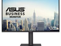 ASUS Monitor Business 27" 2K QHD 75HzIPS Frameless USB Hub DP HDMI Speakers Full Ergonomic BE27AQ