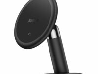 Baseus C01 Car Dashboard Magnetic Stick-On Phone Mount Black