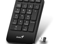 Genius Keyboard Numeric Pad Wireless AI w/Palm Rest NumPad 1000