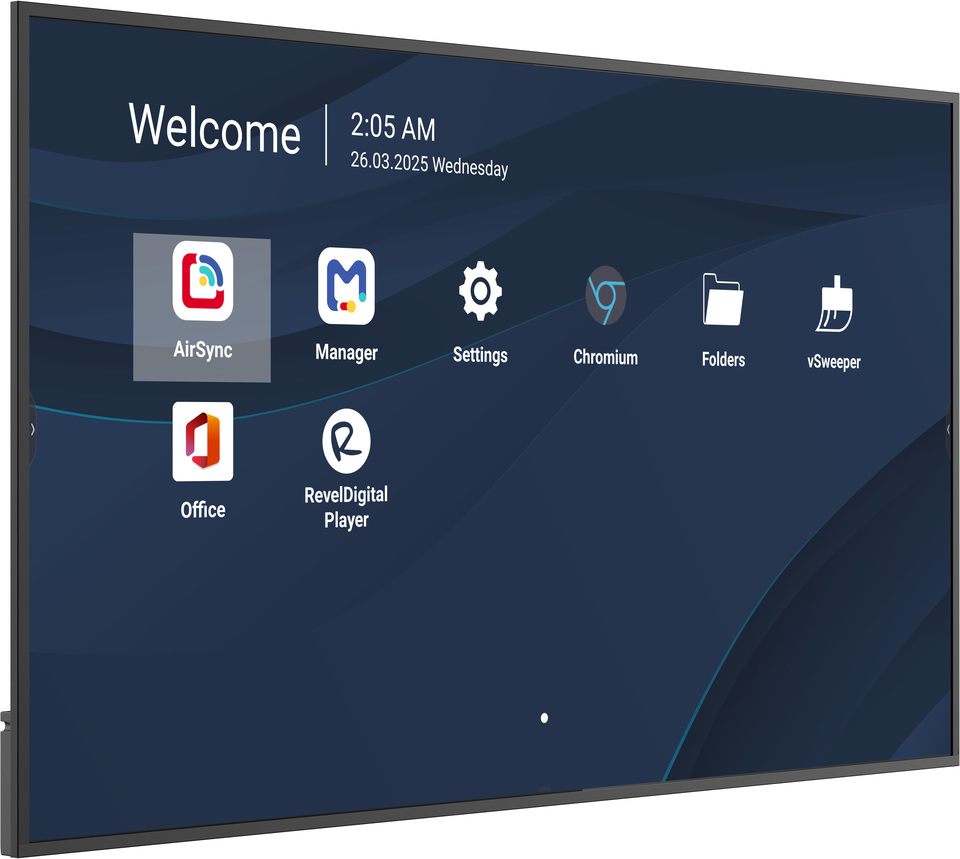 Viewsonic Commercial Display Digital Signage 75" 4K 24/7 Android USB-C HDMI Remote Management CDE7514-2C - Image 2