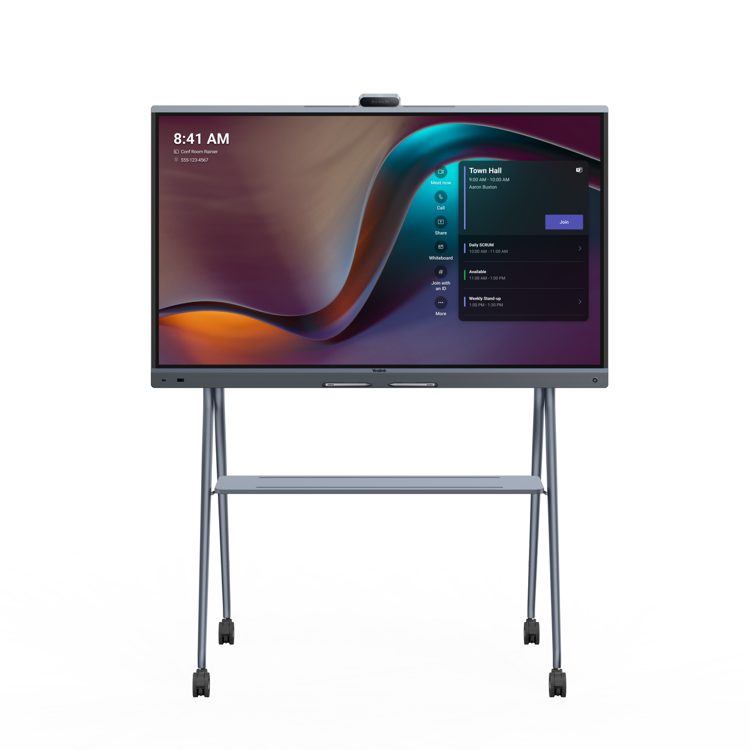 Yealink MeetingBoard Pro 75" 4K Interactive Display with AI Triple-Eye Camera 50MP & AI Enhanced Audio MB75Pro-A02 - Image 3
