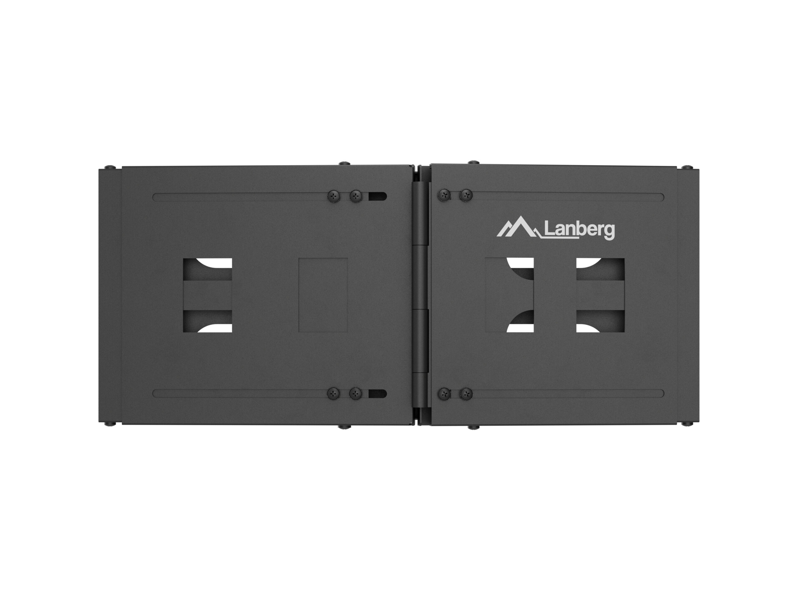 Lanberg Rack Wall Mount Folding Bracket 19" 4U 497X400/240 Black FB01-5404-10B - Image 2